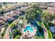 Aerial view of community pool and surrounding landscape at 19111 N 94Th Ave, Peoria, AZ 85382