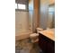 Clean bathroom with a bathtub, toilet and vanity at 20391 E Via Del Oro Dr, Queen Creek, AZ 85142