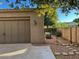 Side yard with gated access and landscaping at 20391 E Via Del Oro Dr, Queen Creek, AZ 85142