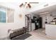 Dining area with kitchen views and wood flooring at 2697 W Ocotillo Rd, Phoenix, AZ 85017