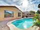 Refreshing kidney-shaped pool perfect for summer fun at 2706 N 115Th Dr, Avondale, AZ 85392