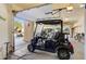 Garage with golf cart, car, and bicycle storage at 27506 N Montana Dr, Rio Verde, AZ 85263