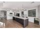 Spacious kitchen with a marble island and stainless steel appliances at 3040 N Point Ridge Rd, Buckeye, AZ 85396