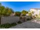 Ornamental planters add charm to the backyard landscape at 3040 N Point Ridge Rd, Buckeye, AZ 85396