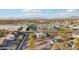 Aerial view showcasing the property and surrounding neighborhood at 4205 E Peak View Rd, Cave Creek, AZ 85331