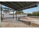 Covered patio with a view of the backyard at 4205 E Peak View Rd, Cave Creek, AZ 85331