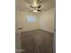 Bedroom with carpet and ceiling fan at 4649 S 17Th St, Phoenix, AZ 85040