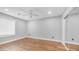 Bright bedroom with modern ceiling fan, large window, and sliding closet doors at 4916 E Kathleen Rd, Scottsdale, AZ 85254