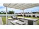 Outdoor kitchen featuring a built-in grill, prep area, sink and refrigerator at 4916 E Kathleen Rd, Scottsdale, AZ 85254