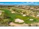 Aerial view of golf course, resort, and community at 5350 E Deer Valley Dr # 1418, Phoenix, AZ 85054