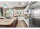 Kitchen with stainless steel appliances and granite countertops at 5429 E Barwick Dr, Cave Creek, AZ 85331