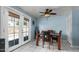 Dining area with table and chairs, access to backyard at 5934 W Coronado Rd, Phoenix, AZ 85035