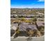 Property view from above, showing house and surrounding neighborhood at 6033 E Pebbles Ct, Cave Creek, AZ 85331