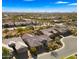 Aerial view showcasing the house and the surrounding neighborhood at 6033 E Pebbles Ct, Cave Creek, AZ 85331