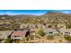 House and neighborhood aerial view, highlighting the surrounding landscape at 6033 E Pebbles Ct, Cave Creek, AZ 85331