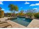 Spacious backyard with a refreshing pool at 6033 E Pebbles Ct, Cave Creek, AZ 85331