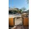 Front yard with gate and landscaping at 6231 E Mark Way # 32, Cave Creek, AZ 85331