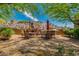 Community outdoor kitchen with seating and grill at 6231 E Mark Way # 32, Cave Creek, AZ 85331