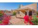 Charming backyard patio with vibrant bougainvillea at 6425 N 79Th St, Scottsdale, AZ 85250