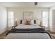 Bright bedroom with a king bed and plenty of natural light at 6425 N 79Th St, Scottsdale, AZ 85250