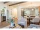 Elegant dining area adjacent to kitchen and living room at 6425 N 79Th St, Scottsdale, AZ 85250