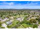 Wide aerial view of the property and surrounding neighborhood, showing its location at 715 S Cactus Wren St, Gilbert, AZ 85296