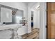 Bright entryway with a unique console table and a dry-erase board at 715 S Cactus Wren St, Gilbert, AZ 85296