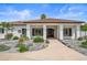 Elegant entryway with a large front door at 715 S Cactus Wren St, Gilbert, AZ 85296