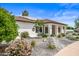 Landscaped yard with drought-tolerant plants at 715 S Cactus Wren St, Gilbert, AZ 85296