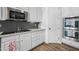 Kitchen detail showcasing a gas cooktop and double oven at 715 S Cactus Wren St, Gilbert, AZ 85296