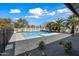 Inviting swimming pool with a large patio area at 715 S Cactus Wren St, Gilbert, AZ 85296