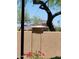 Scenic view of mountains from behind a stucco wall at 7445 E Eagle Crest Dr # 1065, Mesa, AZ 85207