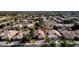 Aerial view of house and neighborhood at 7893 S Stephanie Ln, Tempe, AZ 85284