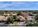 Aerial view showcasing home and surrounding area at 7893 S Stephanie Ln, Tempe, AZ 85284