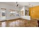 Bright dining room with tiled floors and backyard access at 7893 S Stephanie Ln, Tempe, AZ 85284