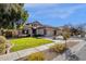 Single-story home with landscaped yard and three-car garage at 7893 S Stephanie Ln, Tempe, AZ 85284