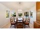 Charming dining room filled with natural light and views of the landscaped yard at 8031 N 14Th Ave, Phoenix, AZ 85021