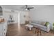 Living Room with gray sofa, white cabinet, dining table at 8241 N Central Ave # 13, Phoenix, AZ 85020