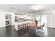 Modern kitchen with island and granite countertops at 908 E Cavalier Dr, Phoenix, AZ 85014