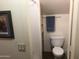 Small bathroom with toilet and shelving at 1041 E 9Th Dr, Mesa, AZ 85204