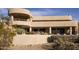 Back exterior of contemporary home with desert landscaping at 12308 N 119Th St, Scottsdale, AZ 85259