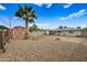 Spacious backyard, shed, and fire pit area at 1312 E Colter St, Phoenix, AZ 85014