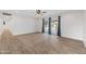 Living room with sliding glass doors to backyard at 1312 E Colter St, Phoenix, AZ 85014