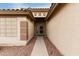 Front entry with walkway and security door at 13292 W Statler St, Surprise, AZ 85374