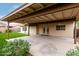 Covered patio with ceiling fans and a view of the backyard at 13292 W Statler St, Surprise, AZ 85374