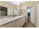 Double vanity bathroom with granite countertops and a spacious layout at 1621 E Firestone Dr, Chandler, AZ 85249