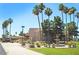 Community clubhouse with fountain and lush landscaping at 1621 E Firestone Dr, Chandler, AZ 85249