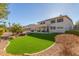 Artificial turf backyard with large grassy area at 1684 E Coconino Dr, Chandler, AZ 85249