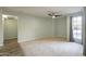 Spacious bedroom with neutral walls and carpet flooring at 200 E Southern Ave # 118, Tempe, AZ 85282