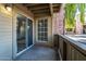 Private patio with sliding glass door access from living room at 200 E Southern Ave # 118, Tempe, AZ 85282